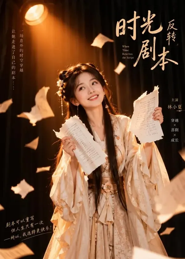 穿成恶毒女配,我把剧本撕了 - 黄果短剧高甜短剧 短剧《穿成恶毒女配,我把剧本撕了》穿越重生题材封面,主演陆微小 × 裴砚