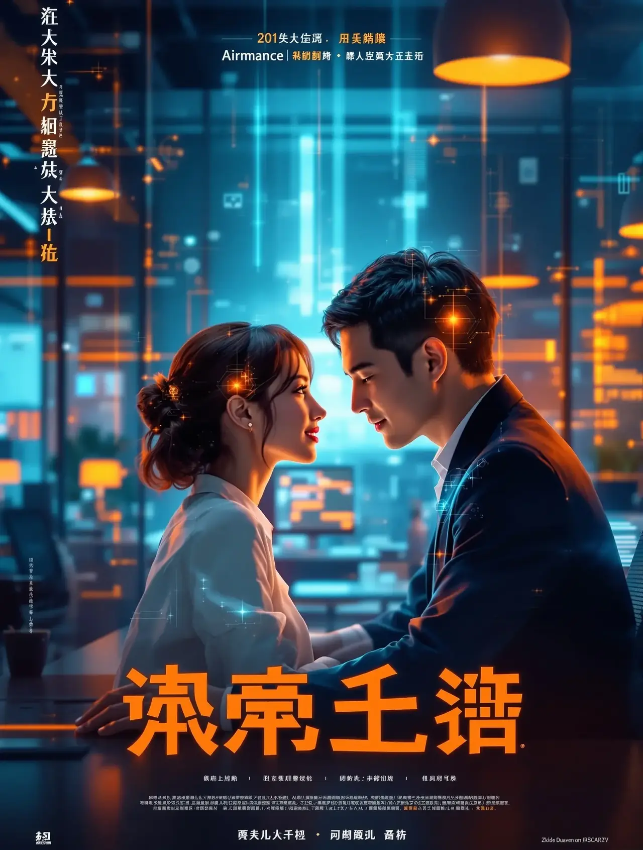 和你穿越银河:我的男友来自未来 - 黄果短剧新剧上线 新剧《和你穿越银河:我的男友来自未来》悬疑题材封面